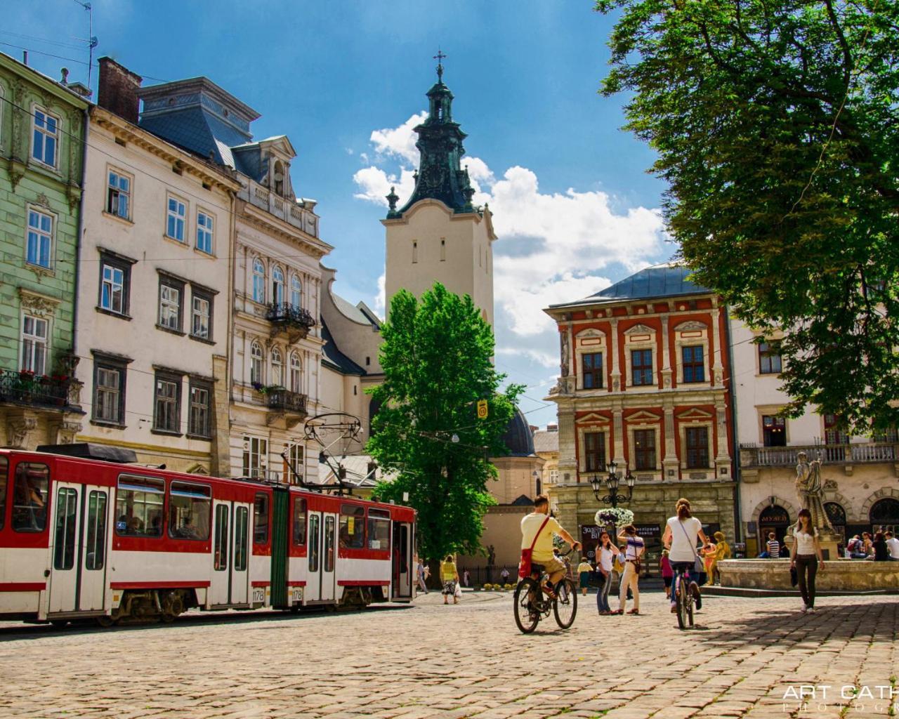 Люкс Апартаменти На Площі Ринок Lemberg Exterior foto